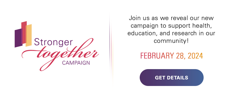 Stronger together campaign launch