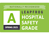 Nationally Recognized - Leapfrog Hospital Safety Grade