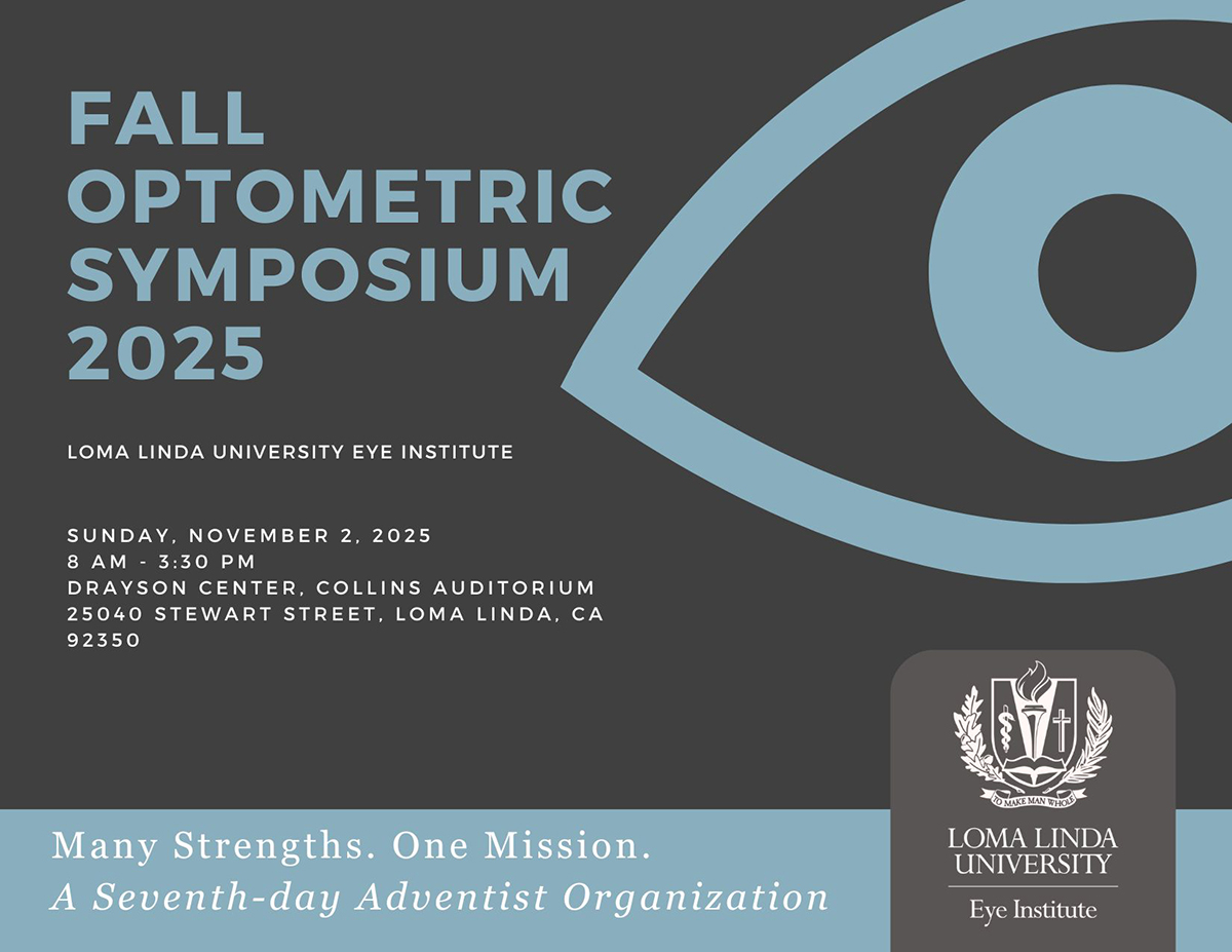 Fall Optometry Symposium 2025 flyer