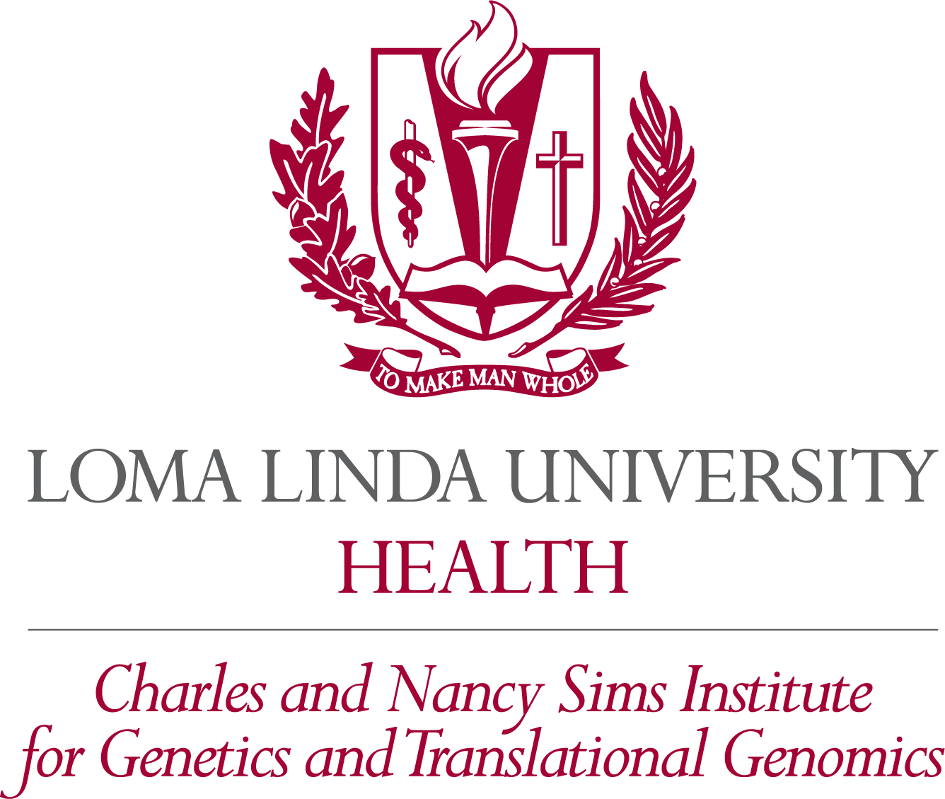 Loma Linda University Health - Charles & Nancy Sims Institute for Genetics & Translational Genomics graphic