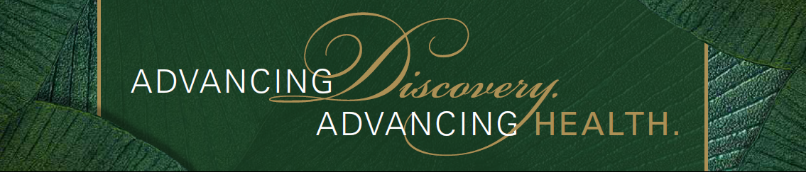 Advancing Discovery Advancing Health Banner Image