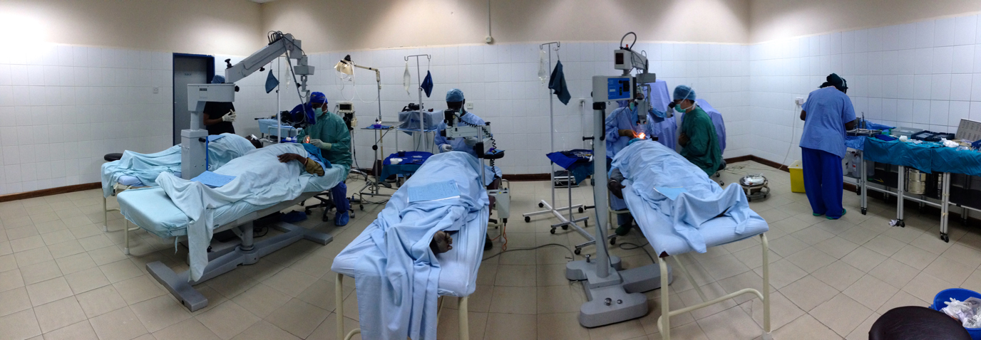 Patients in operating room