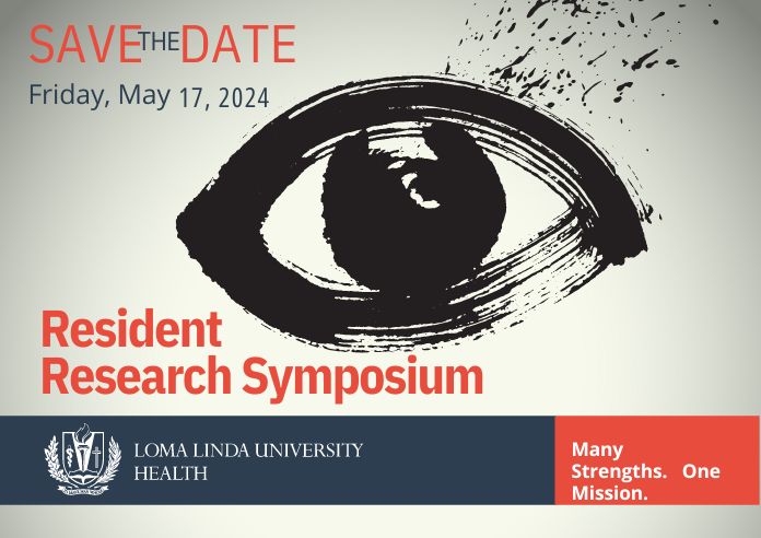24th Annual Resident Research Symposium Save the Date image