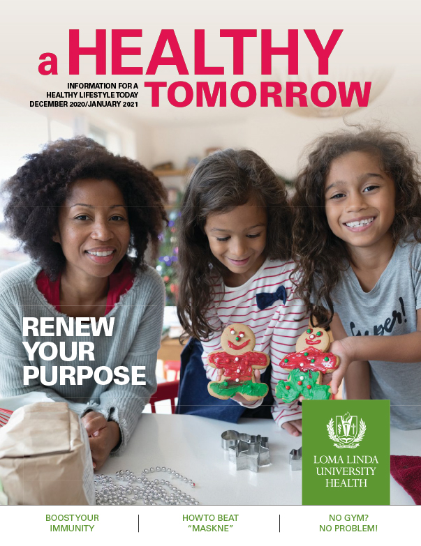 Dec 2020 / Jan 2021 A Healthy Tomorrow cover