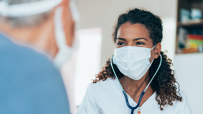 doctor patient mask