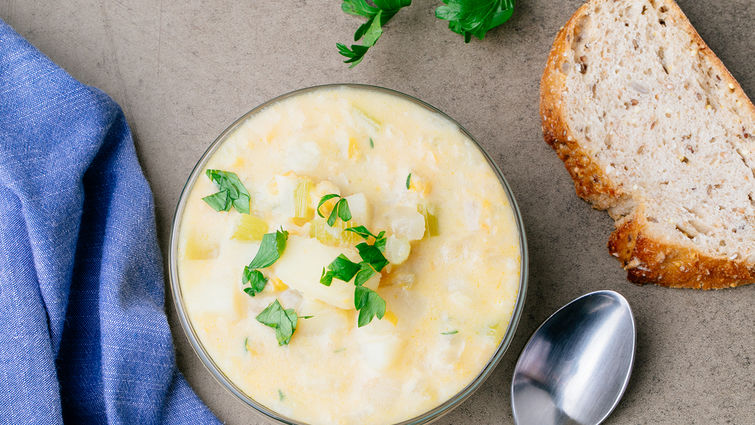 Vegan Potato Corn Chowder