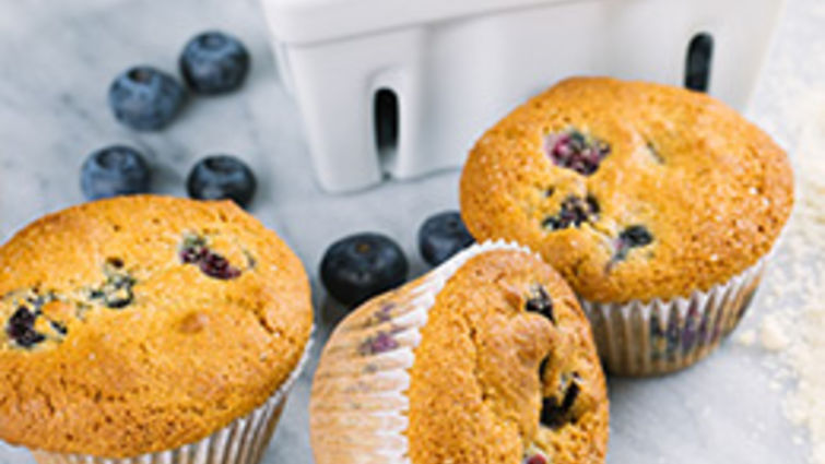 Gluten-Free Blueberry Muffins