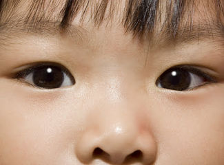 a child's eyes