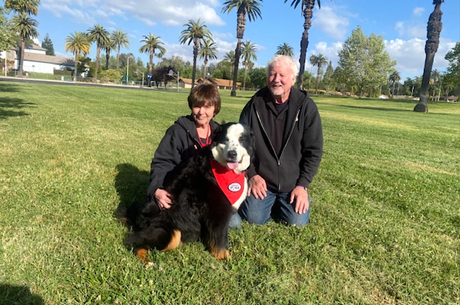 His therapy dog brought comfort to Loma Linda Children’s Hospital for years — now it's his turn to receive care