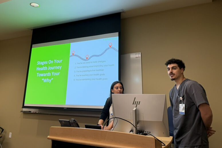 student presentation