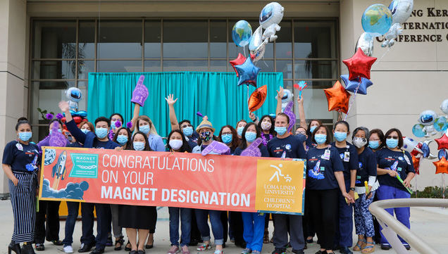 Childrens Hospital Nursing Team Celebrates Magnet Recognition