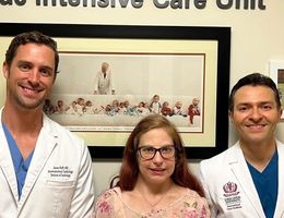 Patient receives procedure to close a hole in her 32-year-old transplanted heart