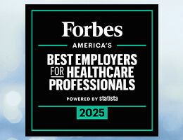 Ranked One of America's Best Employers for Healthcare Professionals