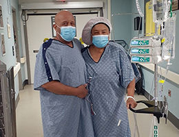 couple that had kidney transplant