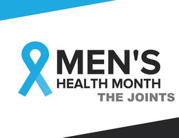 Image of text "Men's Health Month - The Joints"