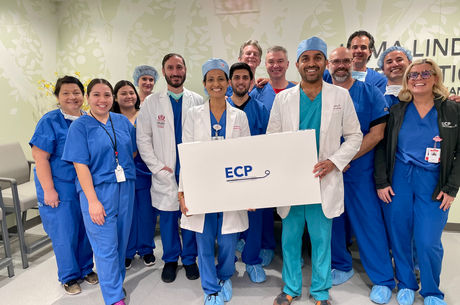 LLU cardiologists first in western U.S. to use heart assist device in procedure