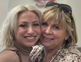 Katrina Bianchi and mother