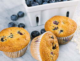 Gluten-Free Blueberry Muffins